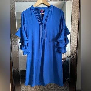 Camuto A-line NWT. 34” Long. Sleeves 20” shoulder to tip. 3-button décolletage.